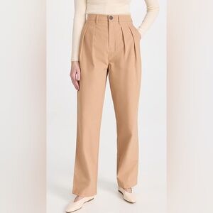 Mara Hoffman Monte Trouser Pants in Camel